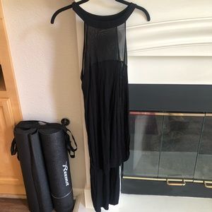 LF Mesh High-Lo Halter Tank